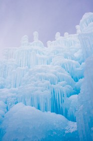 Ice castle in Midway, Utah Photo by Andrew Heiss