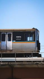 MARTA train in Atlanta, Georgia Photo by Levi on Unsplash